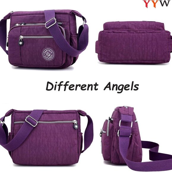 Crossbody Bag for Women Multifunctional Shoulder Handbags for Daily Use Travel W - Picture 4 of 8